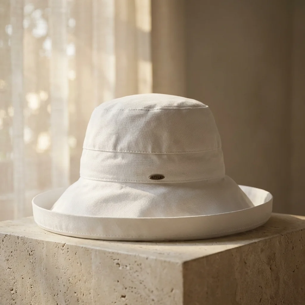 Women's Cotton Big Brim Hat